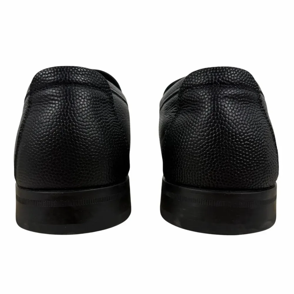 Salvatore Ferragamo Grandioso Gancini Bit Leather Loafer Black Size 10D/ 11